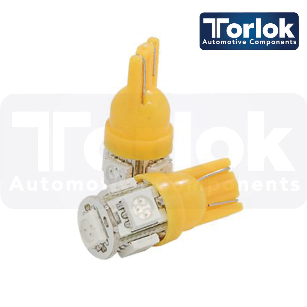 Torlok Premium 24v T10 LED Parking Light Bulbs for Trucks / Pack of 10 - LED Bulbs - LED Car Bulbs - spo-cs-disabled