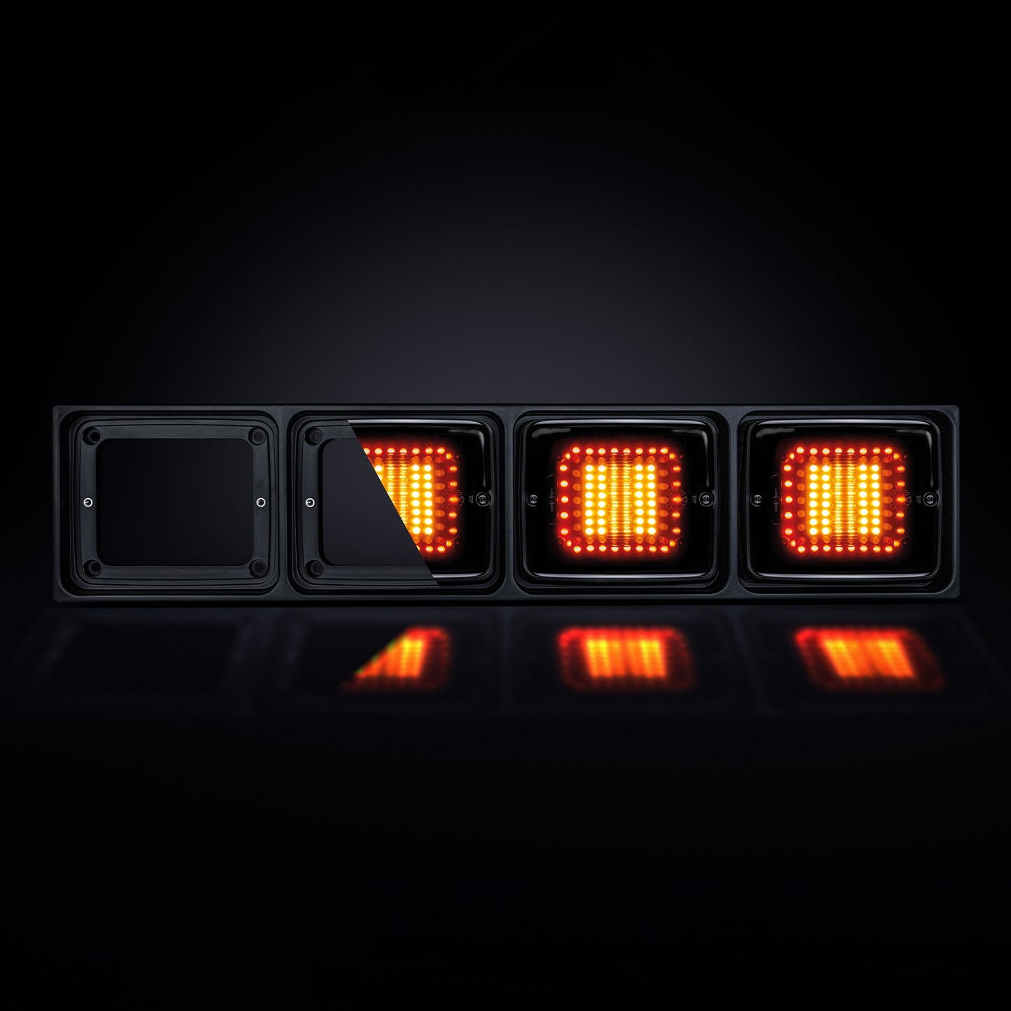 Strands IZE LED Mounting Frame / 4 Lamp Version -