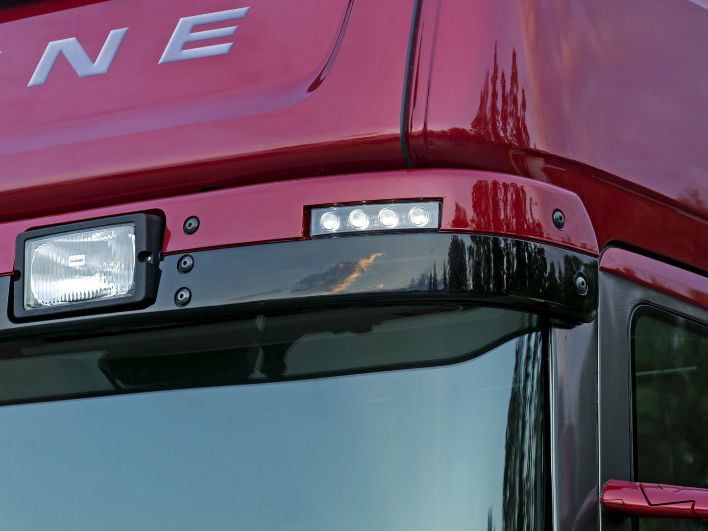 Scania LED Visor Marker Light WHITE OR AMBER - bin:Middle - Front & Rear Marker Lights - Scania Lights - spo-cs-disable