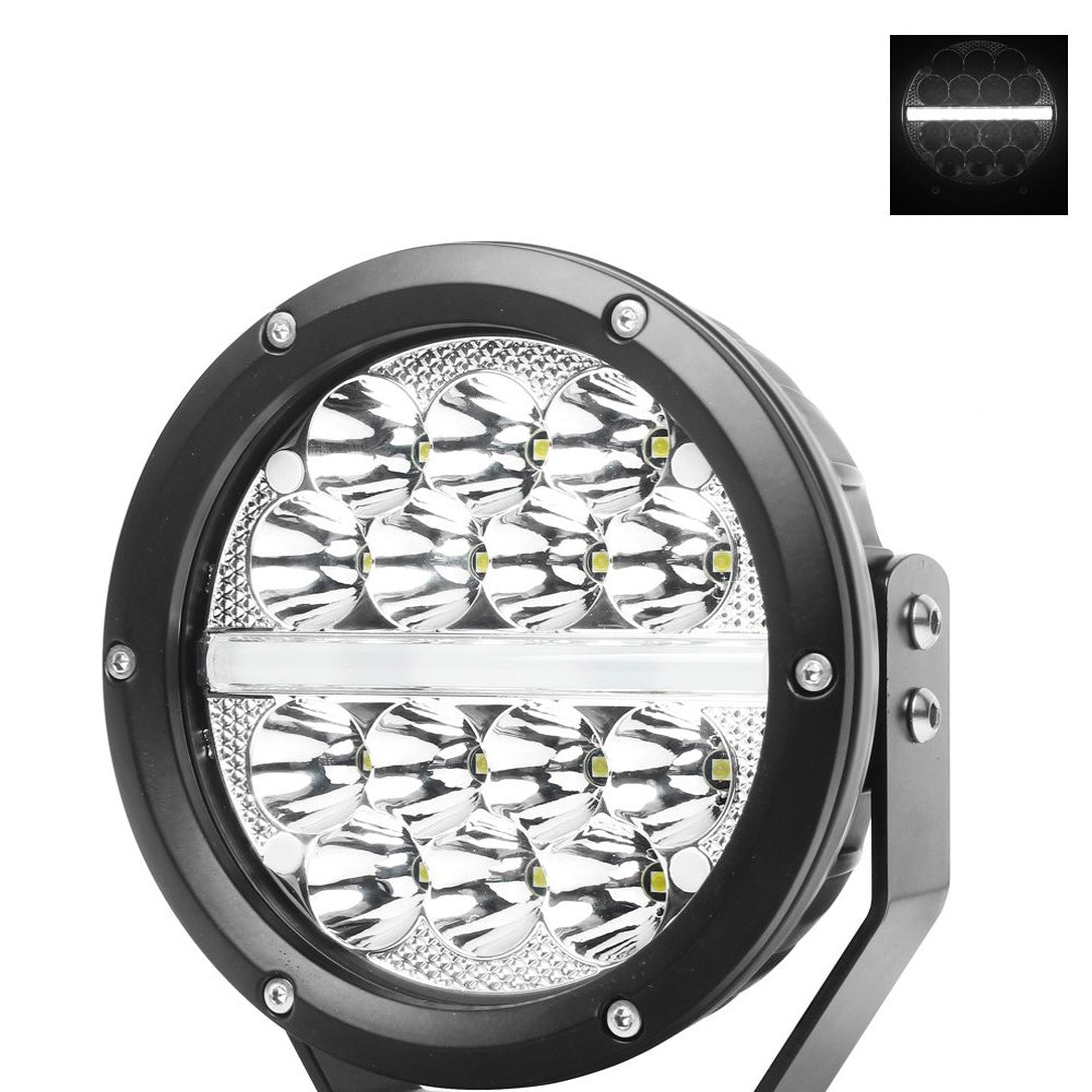 LED Spot Lights with Position Light Strip Line for Land Cruiser Transporter Hilux