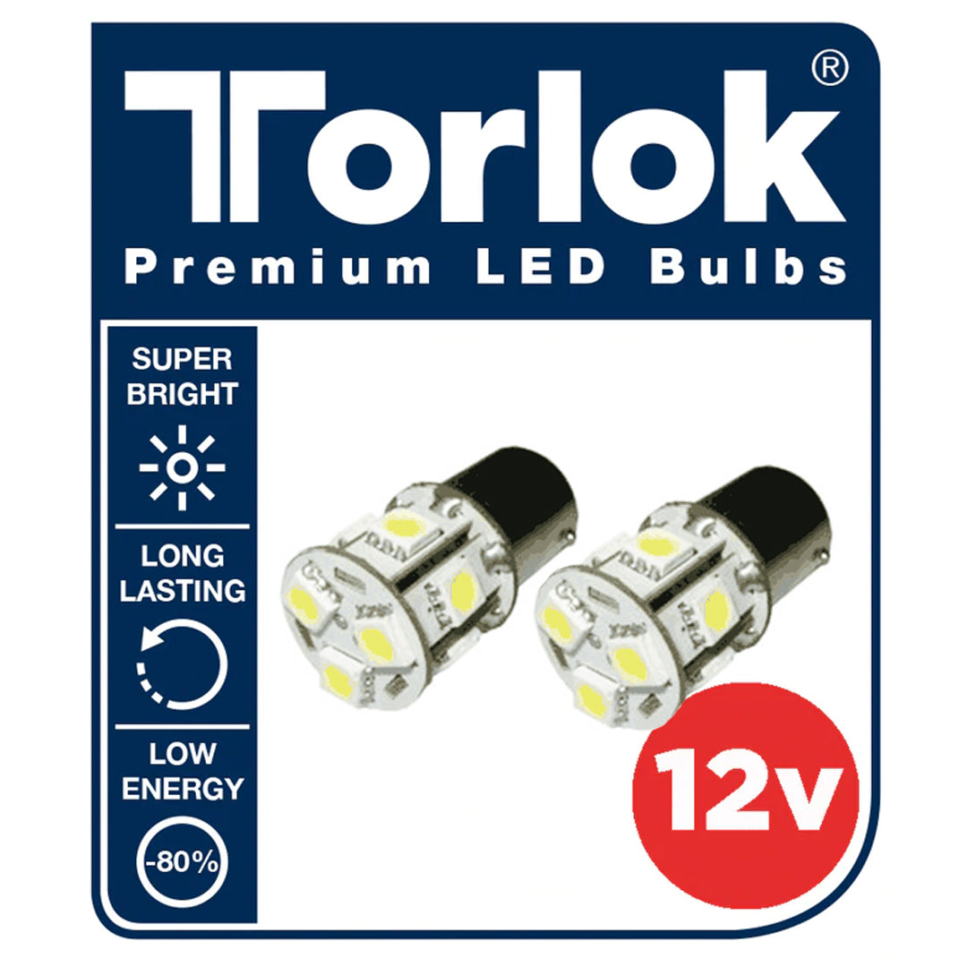 12v Red LED Stop & Tail Bulbs BAY15D / Replaces 380 / Pack of 2 - spo-cs-disabled - spo-default - spo-disabled - spo-no