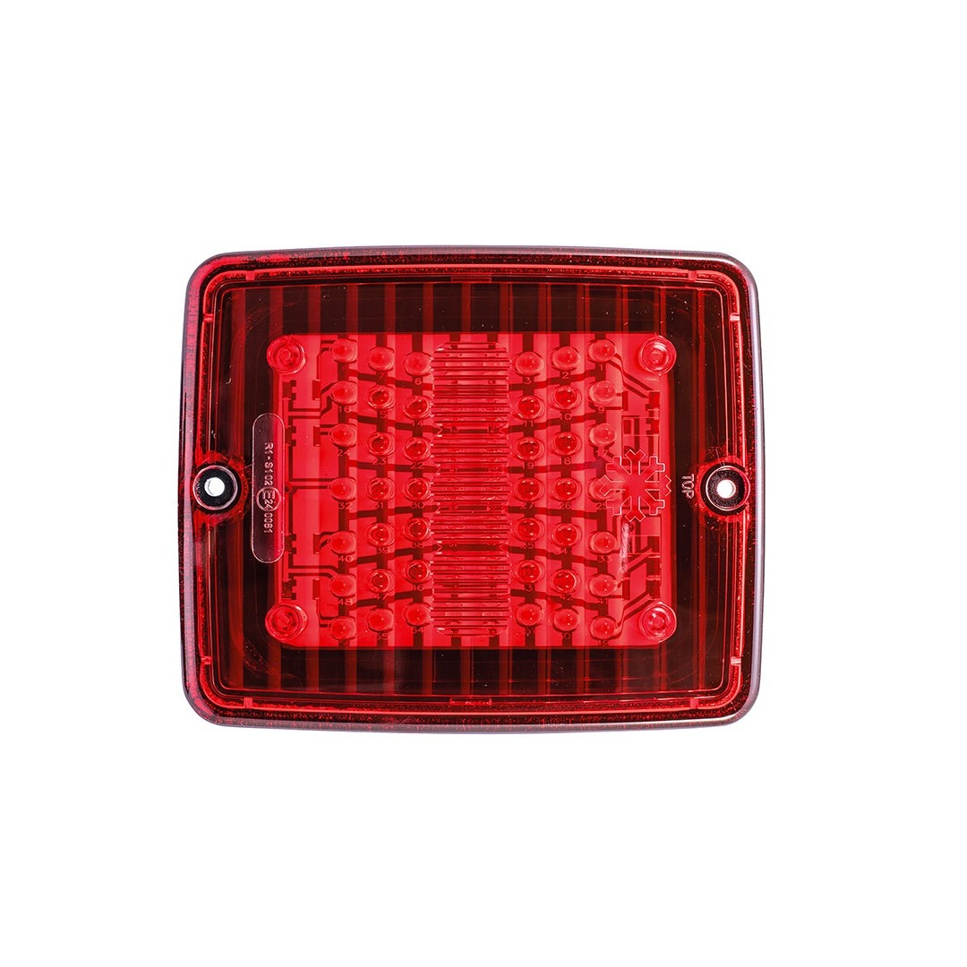 Strands IZE LED Rectangular Tail Light / Brake Light with Red Lens - spo-cs-disabled - spo-default - spo-enabled - spo