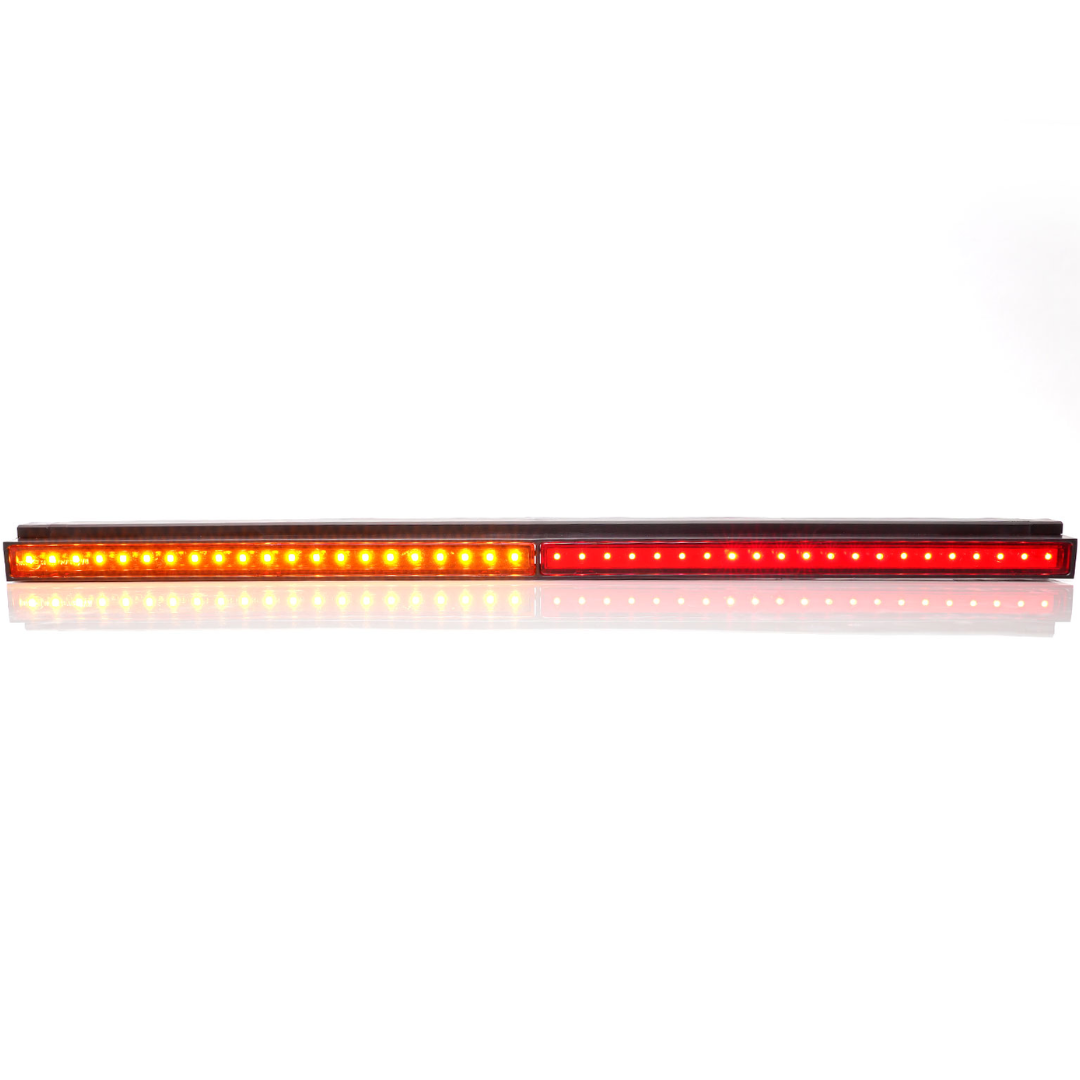 WAS W260 Long Slim Brake & Indicator Light with Brackets -