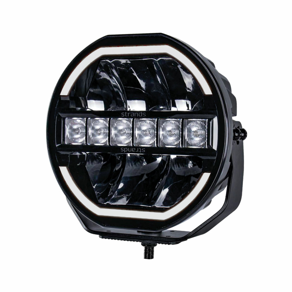 strands skylord led driving light spot lamp with white position light