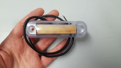 Neon Effect LED Marker Light with Transparent Gasket / Amber - spo-cs-disabled - spo-default - spo-disabled - spo-notif