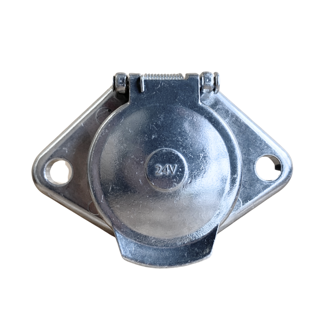 24N Trailer Socket Metal 7 Pole - spo-cs-disabled - spo-default - spo-disabled - spo-notify-me-disabled - towing - Trai