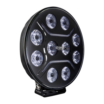 strands dark knight led spot light driving lamp position lamp