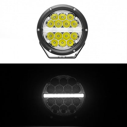 LED Spot Lights with Position Light Strip Line for Land Cruiser Transporter Hilux