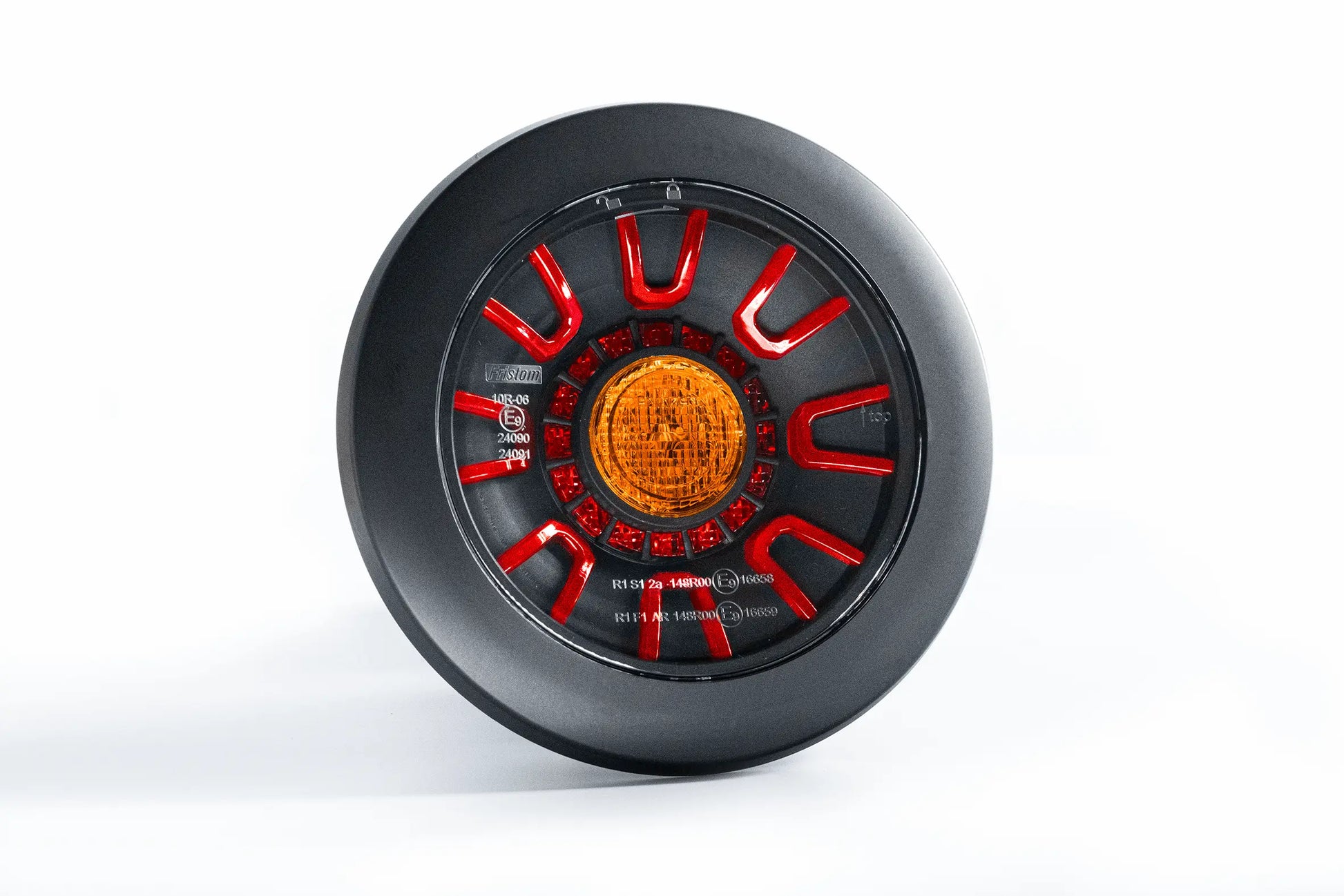 fristom ft-313 round tail lights truck trailer indicator