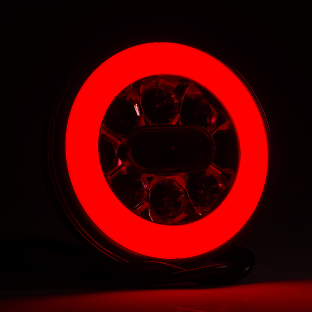 LED Round Trailer Lamp Neon Effect / Fristom FT-110 - spo-cs-disabled - spo-default - spo-disabled - spo-notify-me-disa