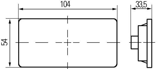 Scania / Volvo LED Flush Mount Side Marker Lamp - Side Marker Lights - spo-cs-disabled - spo-default - spo-enabled - sp