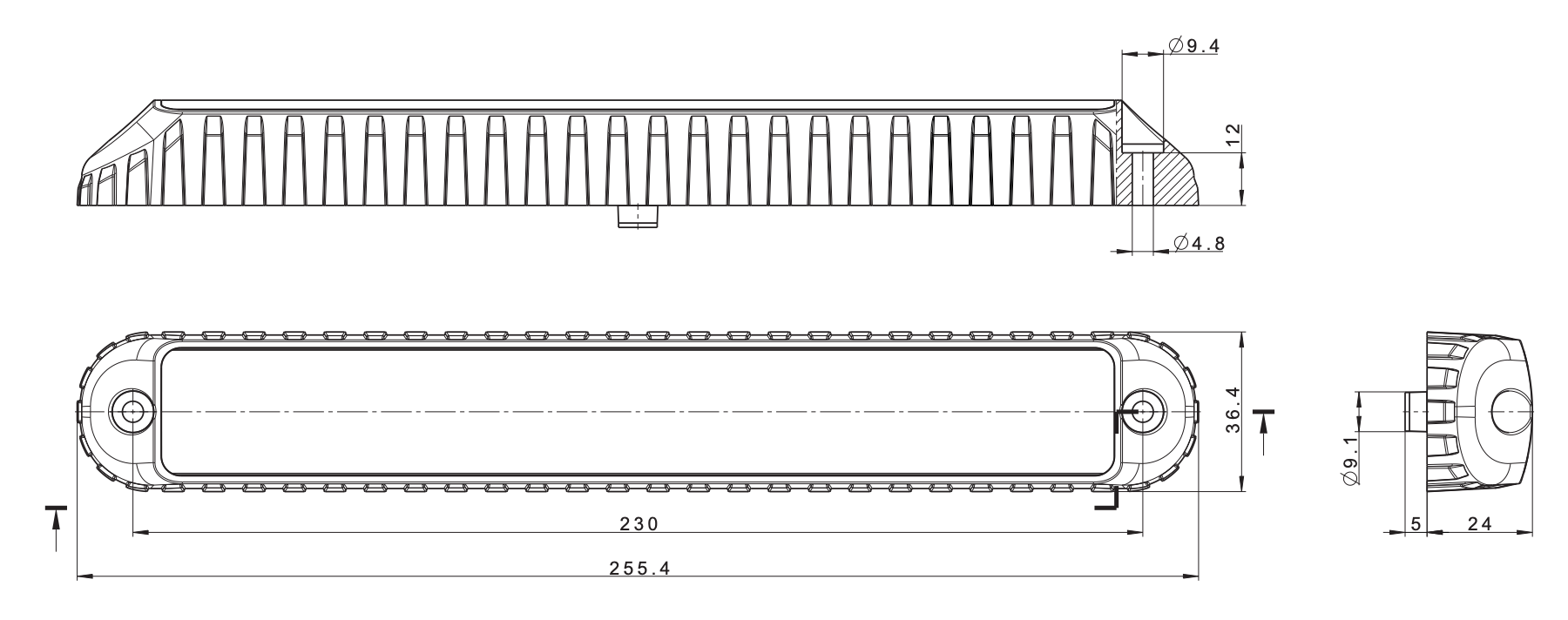 Fristom Rear Strip Light with Stop, Tail & Indicator - spo-cs-disabled - spo-default - spo-enabled - spo-notify-me-disa