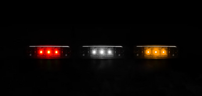 Strands Dark Knight Slim Marker Lights / 3 LED - spo-cs-disabled - spo-default - spo-enabled - spo-notify-me-disabled