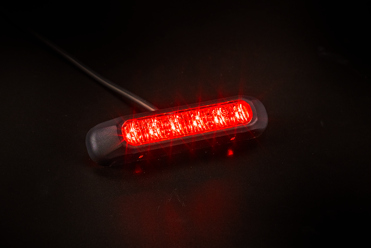 Fristom Dark Smoked Lens LED Strobe Light / Red - spo-cs-disabled - spo-default - spo-enabled - spo-notify-me-disabled