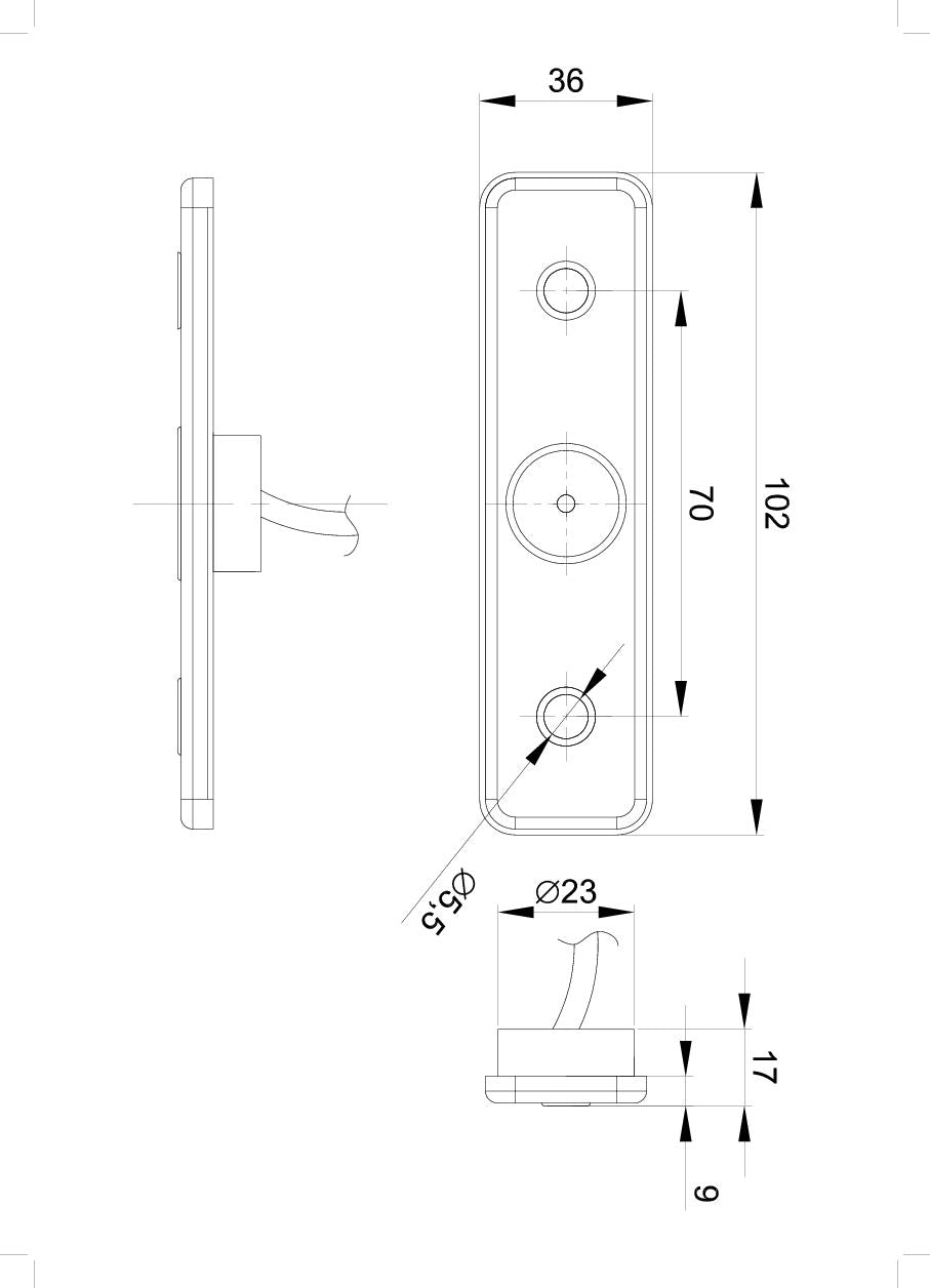 LED Marker Lamp Flush Fitting - spo-cs-disabled - spo-default - spo-disabled - spo-notify-me-disabled