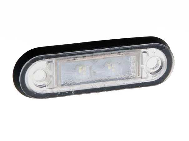 LED Flush Fit Marker Light - with Long Cable 2.5m - Bin:A1 - Front & Rear Marker Lights - Side Marker Lights - spo-cs-d