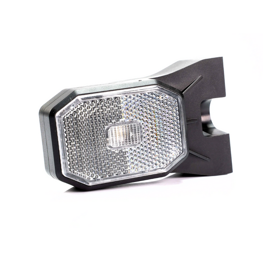 Fristom FT-069 White LED Marker Light with Reflector / Hanging Bracket - 