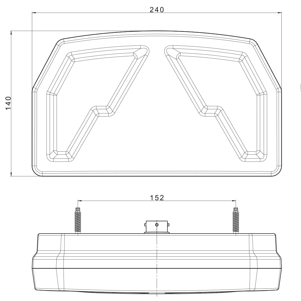 Fristom FT-371 Heavy Duty LED Trailer Light - spo-cs-disabled - spo-default - spo-enabled - spo-notify-me-disabled