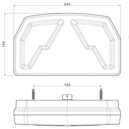 Fristom FT-371 Heavy Duty LED Trailer Light - spo-cs-disabled - spo-default - spo-enabled - spo-notify-me-disabled