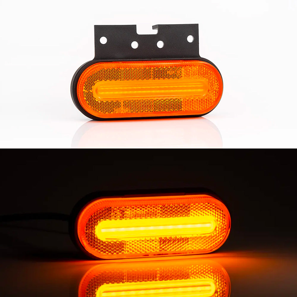 Fristom Amber Side Marker Light with LED Stripe - spo-cs-disabled - spo-default - spo-enabled - spo-notify-me-disabled