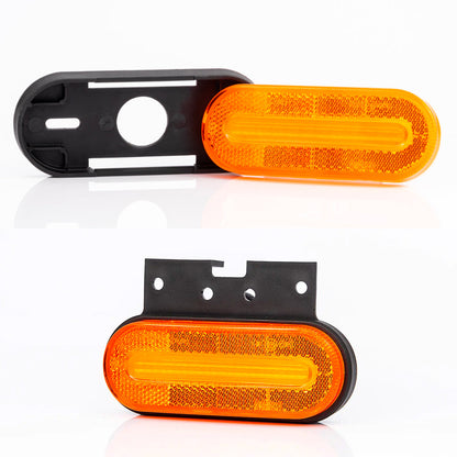 Fristom Amber LED Side Marker Lamp with Indicator - spo-cs-disabled - spo-default - spo-enabled - spo-notify-me-disable