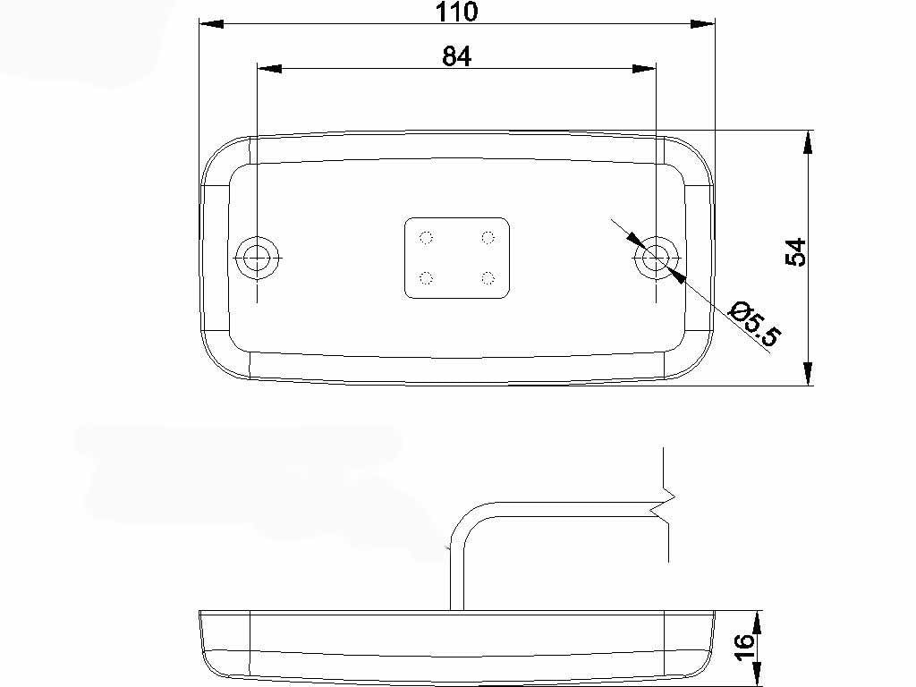 LED Marker Lights for Trailers - Front & Rear Marker Lights - spo-cs-disabled - spo-default - spo-disabled - spo-notify