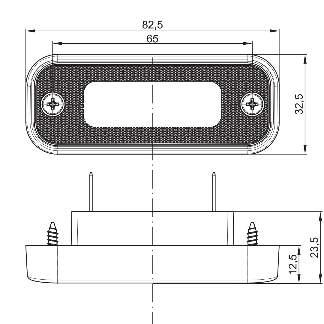 Recessed Number Plate LED Lamp - spo-cs-disabled - spo-default - spo-disabled - spo-notify-me-disabled