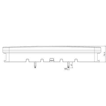 Large LED Trailer Lamp for Semi Trailers / 24v / 6 x Function - spo-cs-disabled - spo-default - spo-disabled - spo-noti