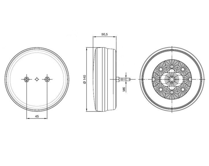 LED Reverse Lamp for Trailers Neon Effect - spo-cs-disabled - spo-default - spo-disabled - spo-notify-me-disabled