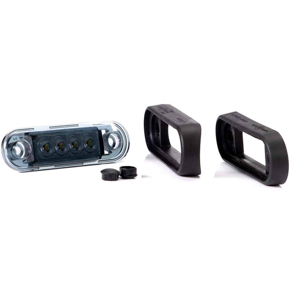 LED Marker Lights with Smoked Black Lens in Red, White & Amber - spo-cs-disabled - spo-default - spo-enabled - spo-noti