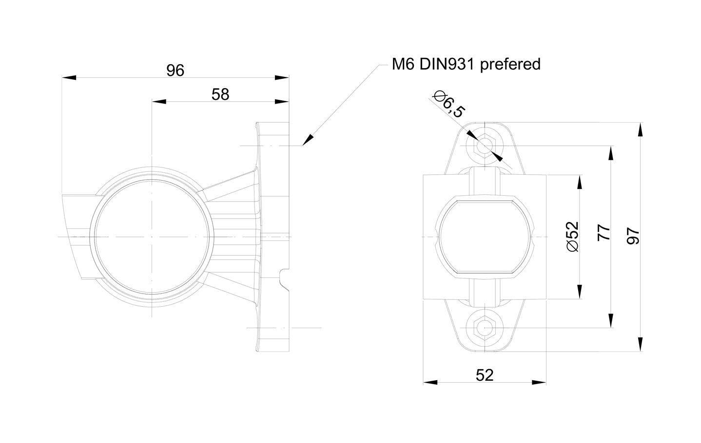 LED Outline Marker Lamps / Three Function - Outline Marker Lights - spo-cs-disabled - spo-default - spo-disabled - spo