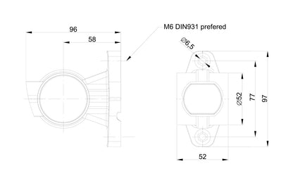 LED Outline Marker Lamps / Three Function - Outline Marker Lights - spo-cs-disabled - spo-default - spo-disabled - spo