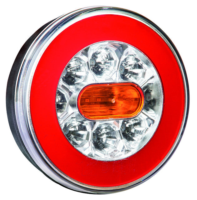 LED Round Trailer Lamp Neon Effect / Fristom FT-110 - spo-cs-disabled - spo-default - spo-disabled - spo-notify-me-disa