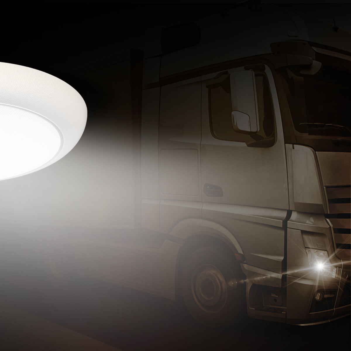 LED Interior Light - Round Slim - High Output - spo-cs-disabled - spo-default - spo-disabled - spo-notify-me-disabled