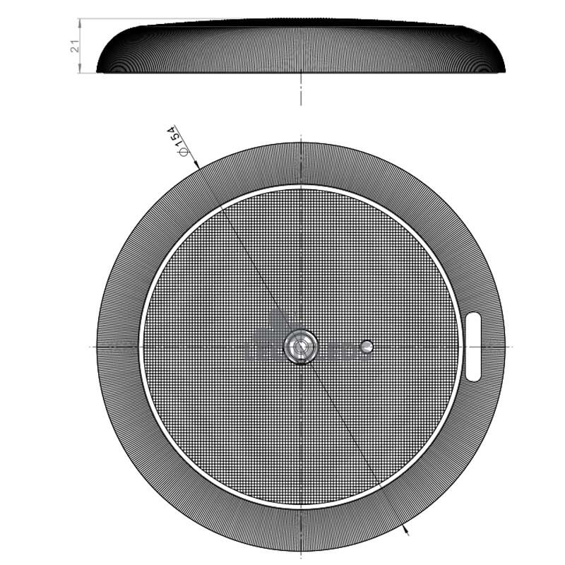 LED Interior Light - Round Slim - High Output - spo-cs-disabled - spo-default - spo-disabled - spo-notify-me-disabled