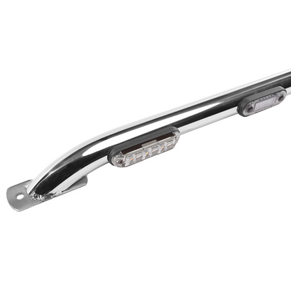 Long Roof Bar with 3 x LED Marker Lights & 2 x Strobe Lights - 