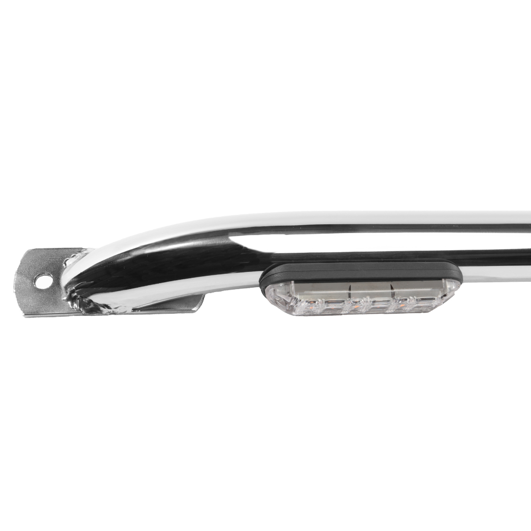 Long Roof Bar with 3 x LED Marker Lights & 2 x Strobe Lights - 