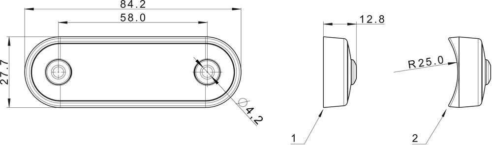 Premium LED Marker Light for Truck Bars & Bull Bars - spo-cs-disabled - spo-default - spo-disabled - spo-notify-me-disa