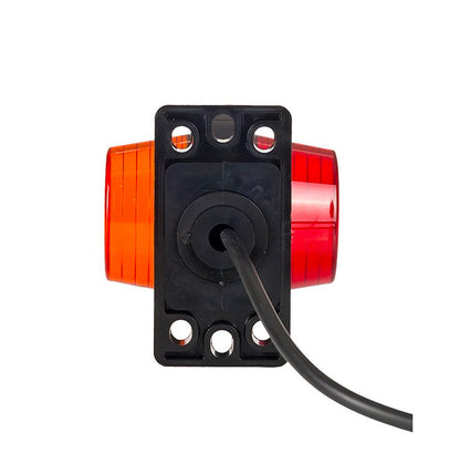 Old School Short Marker Light / Amber & Red Lens - spo-cs-disabled - spo-default - spo-enabled - spo-notify-me-disabled