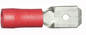 Red 6.3mm Male Spade Terminal / Pack of 100 - Electrical Connectors - spo-cs-disabled - spo-default - spo-enabled - spo