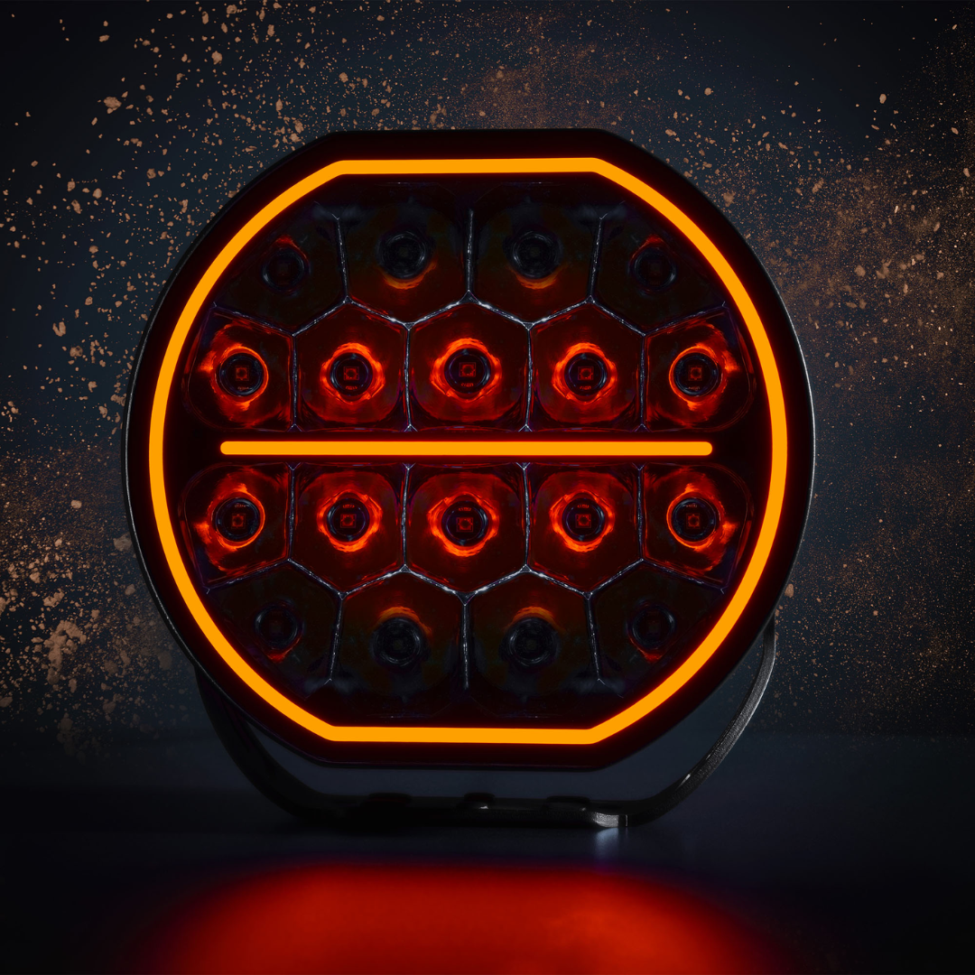 Strands 9" Big Energy LED Spot Lamp EB Version truck