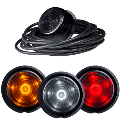 Strands Dark Knight Viking LED Marker Lights / Dark Smoked Lens - spo-cs-disabled - spo-default - spo-enabled - spo-not