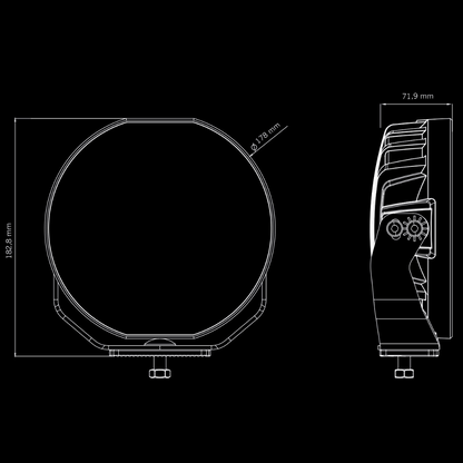 Strands Skylord LED Driving Light / 7"