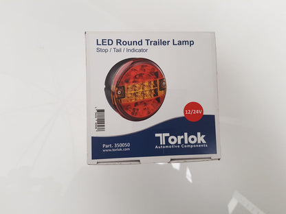 LED Round Burger Trailer Light / Deep Bracket - spo-cs-disabled - spo-default - spo-disabled - spo-notify-me-disabled