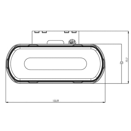 WAS W240 Amber Marker Light with Vehicle Outline Light - spo-cs-disabled - spo-default - spo-enabled - spo-notify-me-di