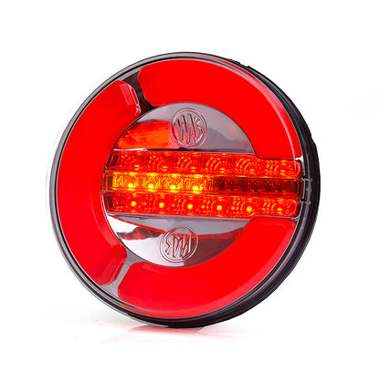 WAS W153DD Round Rear Light with Dynamic Indicator - spo-cs-disabled - spo-default - spo-disabled - spo-notify-me-disab