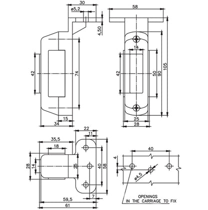 WAS W140 Neon Style Outline Marker Lamp with Bracket - spo-cs-disabled - spo-default - spo-disabled - spo-notify-me-dis