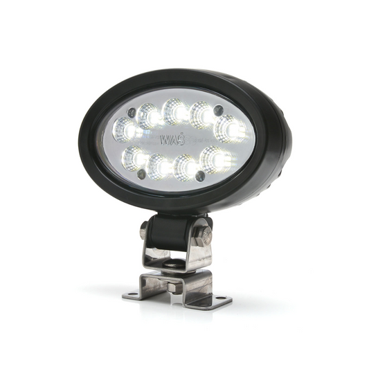 WAS W165 Oval LED Work Light / 2000 Lumen - 