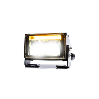 WAS W224 Mini LED Light Bar with Strobe Light Strip / 4"