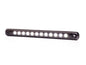 WAS Long 238mm Black Smoked Marker Light / Dark Lens / 12 LED - 
